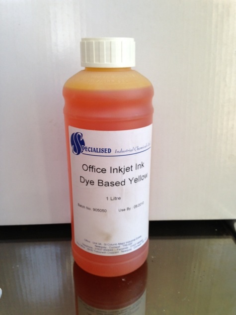 ink ICS Universal Dye Based Yellow Ink – 1l (ALL BRANDS)