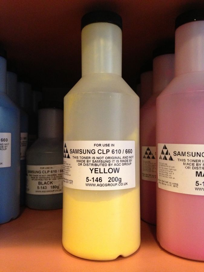 toner SAMSUNG CLP 610/ 660 (YELLOW)