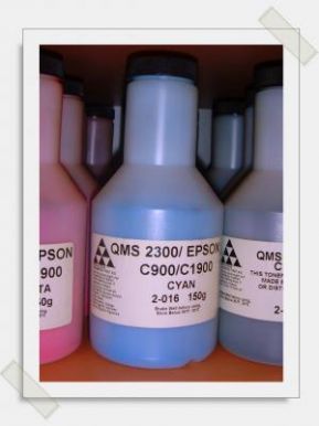 toner QMS 2300/ EPSON C900/ C1900 (CYAN)