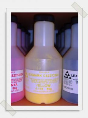 toner Lexmark C522/ C524 (YELLOW)