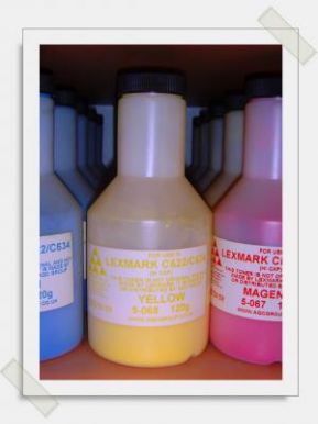 тонер Lexmark C522/ C534 (YELLOW) HI CAP