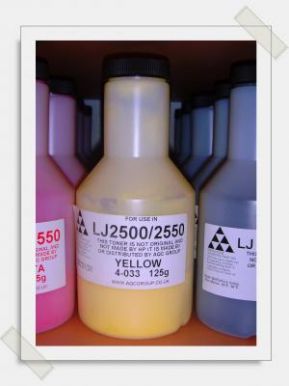 toner hp LJ 2500/ 2550 (YELLOW) photo quality