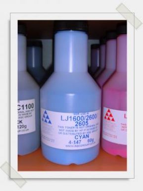 toner hp LJ 1600/ 2600/ 2605 (CYAN) photo quality