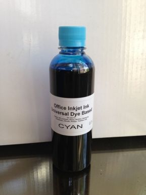 > мастило ICS Universal Dye Based Cyan Ink – 0,3l (ALL BRANDS)