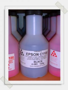 > toner EPSON C1100 (BLACK) (with carrier)