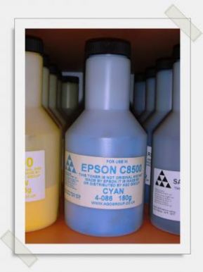 > toner EPSON C8500 (CYAN) (with carrier)